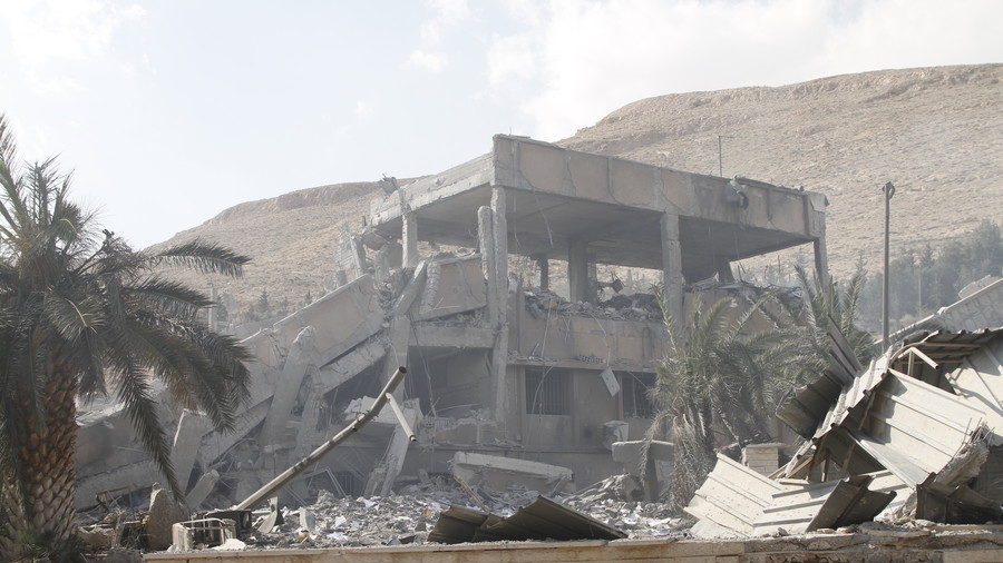Click to enlarge Ruins of the Scientific Research