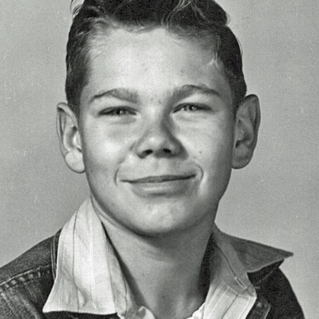Click to enlarge John Corcoran as a child