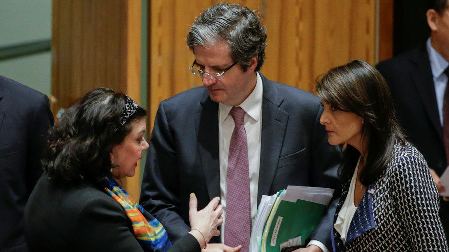Pierce, Haley Delattre UN syria attack