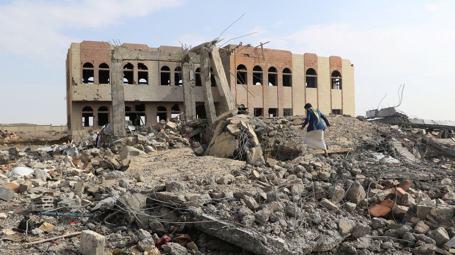 Click to enlarge airstrike yemen