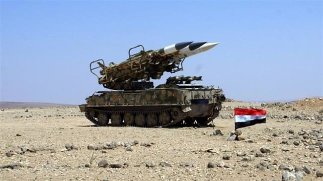Syrian army defense missile