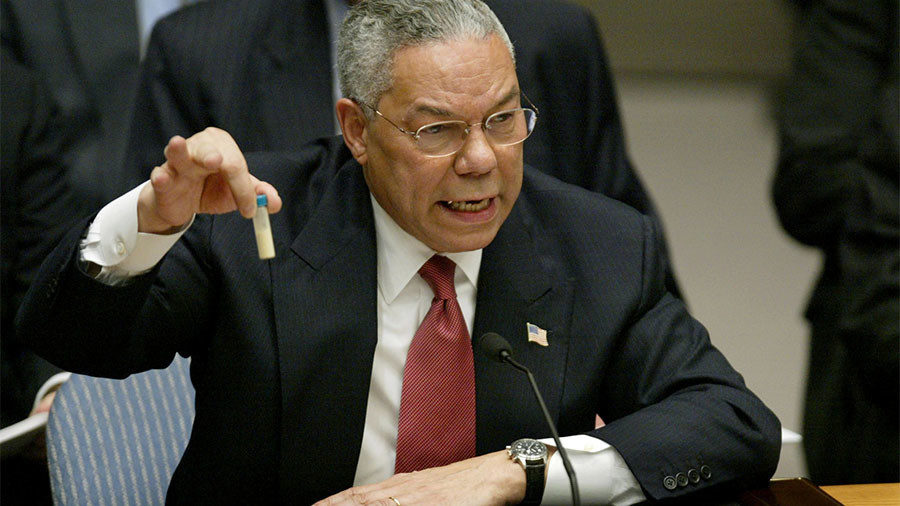 Click to enlarge U.S. Secretary of State Colin Powell