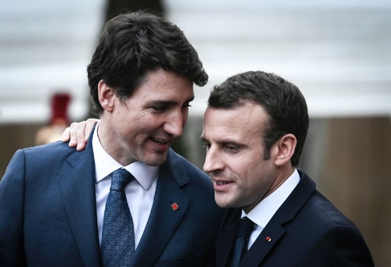 macron trudeau