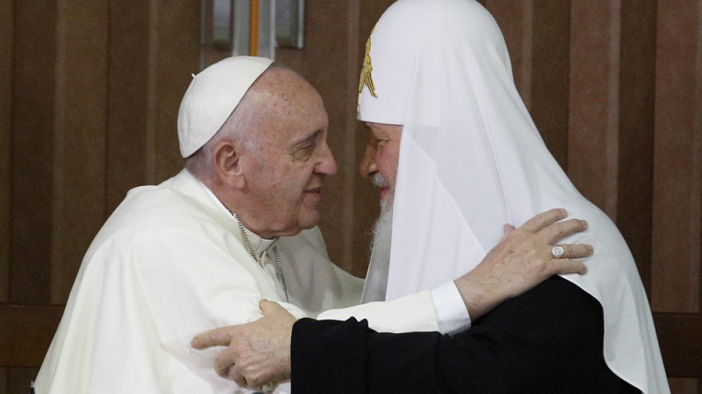 Patriarch Kirill Pope Fransis