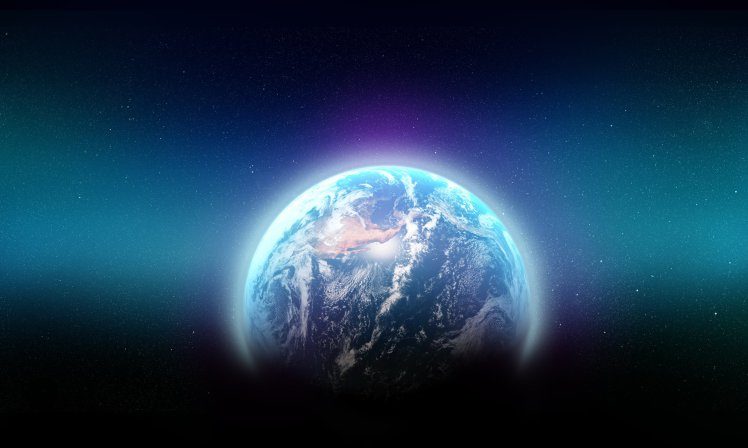 Click to enlarge earth space