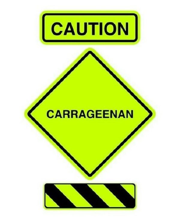 carrageenan caution