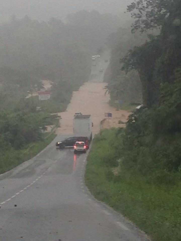 Floods and landslides in Martinique