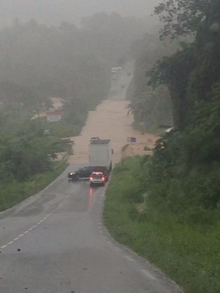 Click to enlarge Floods and landslides in Martinique