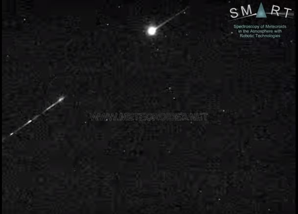 Meteor over Spain