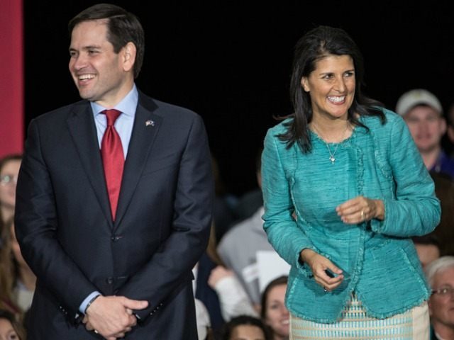 Rubio and Haley
