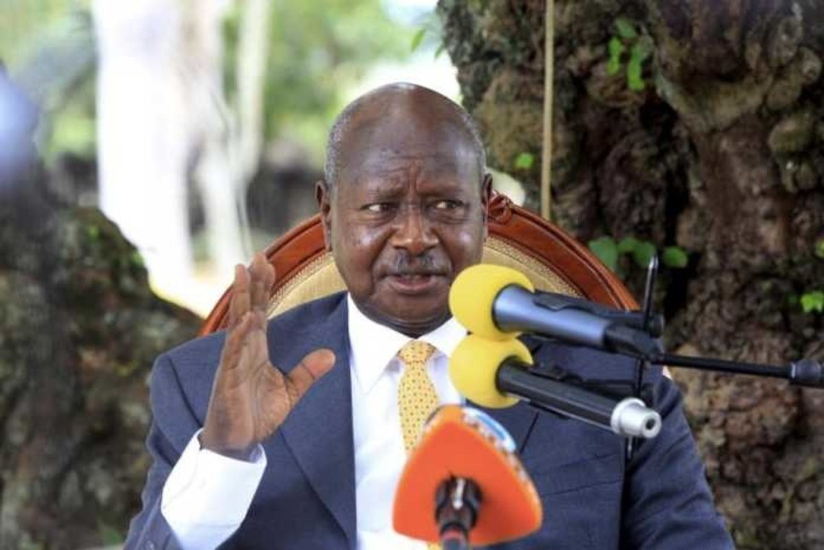 Click to enlarge president Museveni Uganda