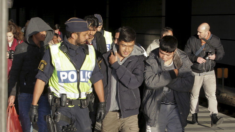 Click to enlarge migrants sweden