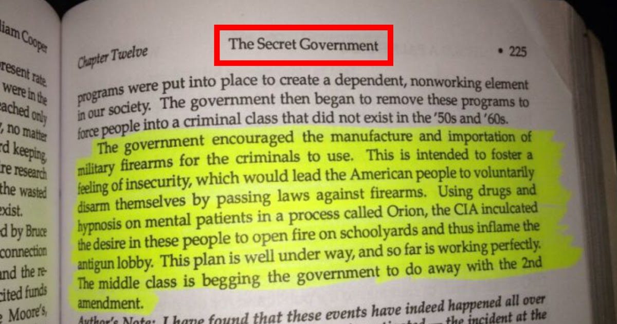 Click to enlarge Bill Cooper quote