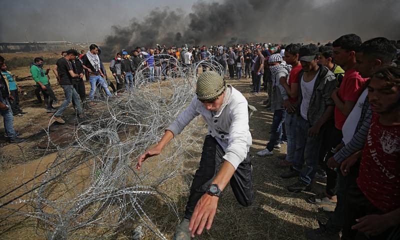 gaza Land Day protest