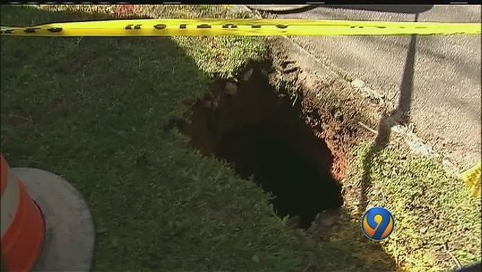 W NC sinkhole