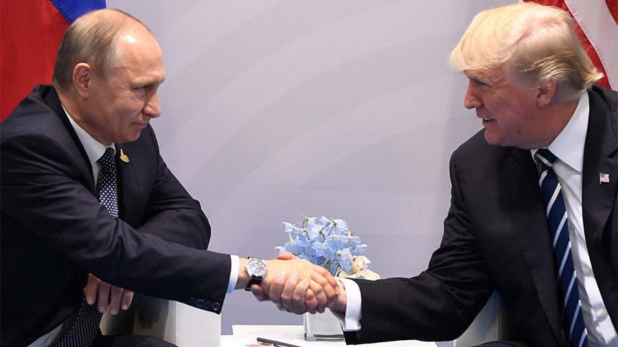 Vladimir Putin and Donald Trump