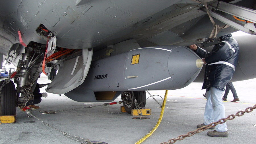 french rafale jet scalp cruise missile