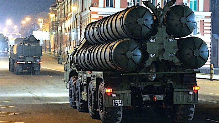 Click to enlarge S-400 air defense system