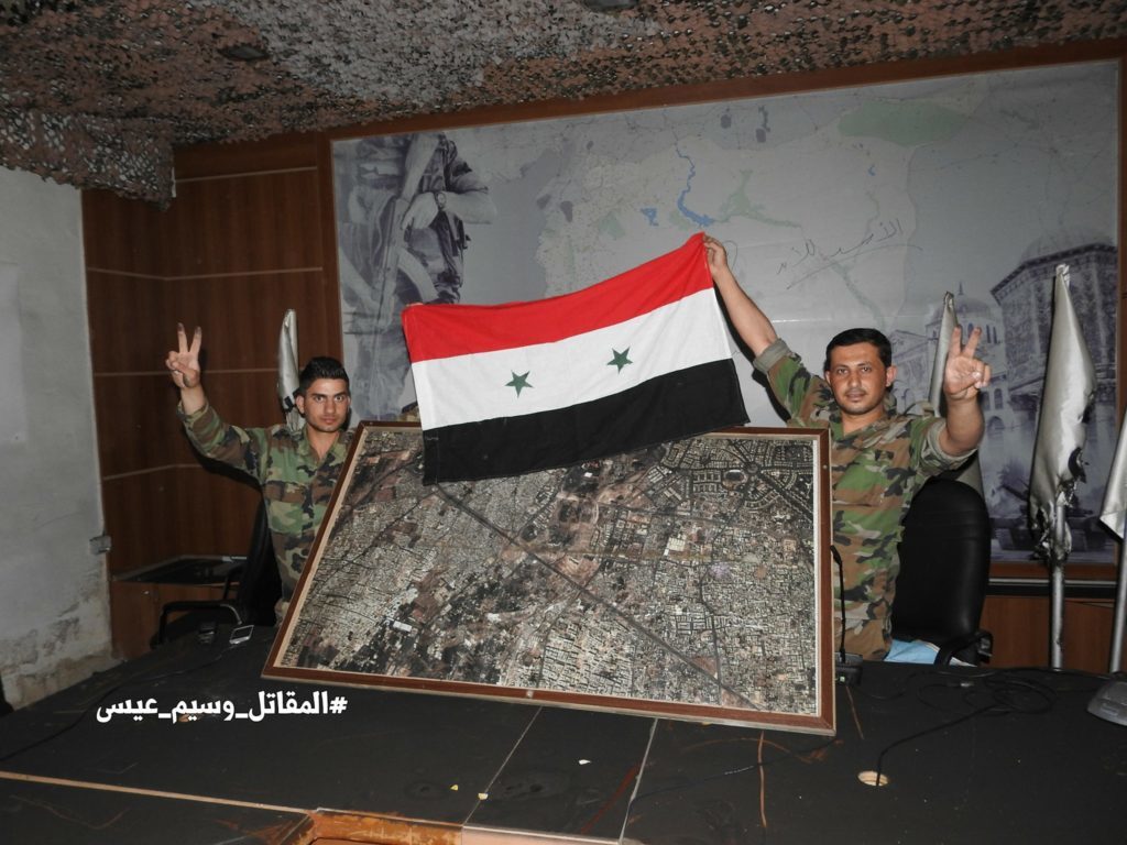 Click to enlarge Jaish al-Islam HQ