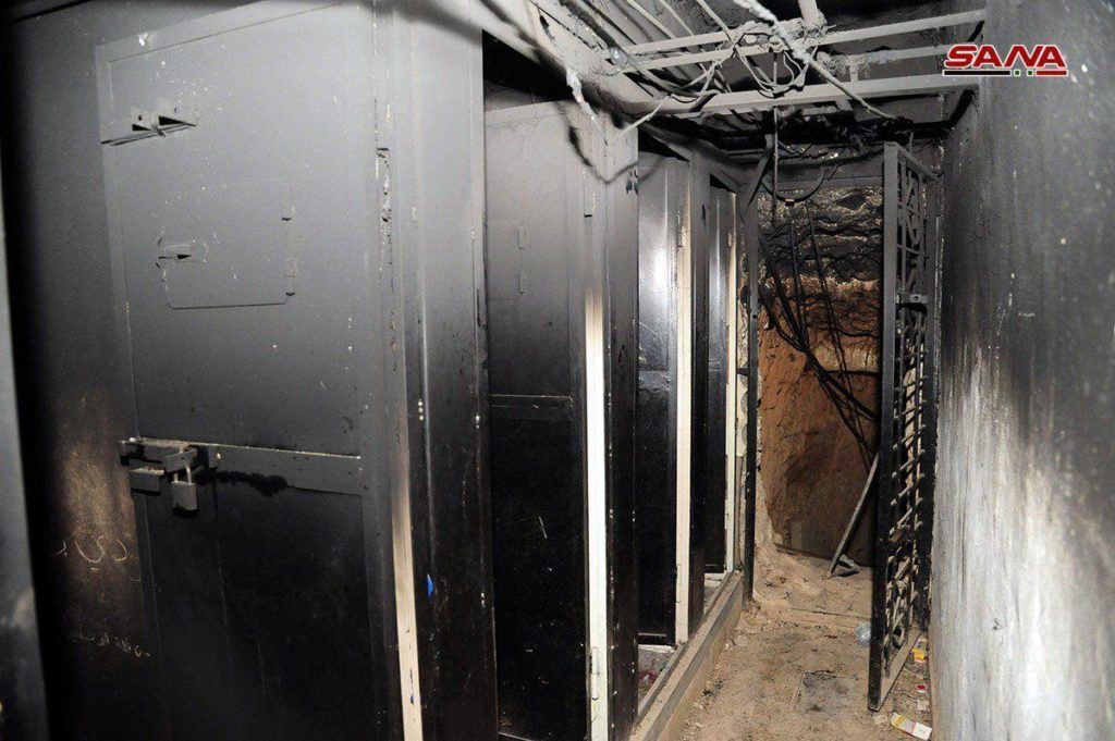 Click to enlarge Underground tunnels East Ghouta