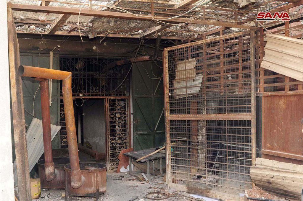 Click to enlarge East Ghouta tunnels