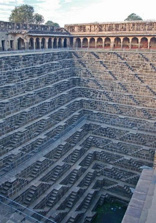 Click to enlarge Deepest Step Well in the World, Rajasthan, India
