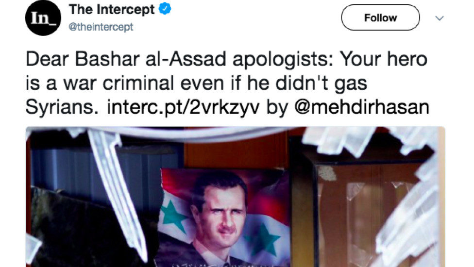 Intercept tweet