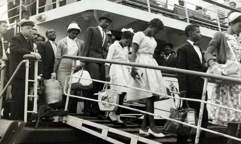 Click to enlarge windrush immigrants britain