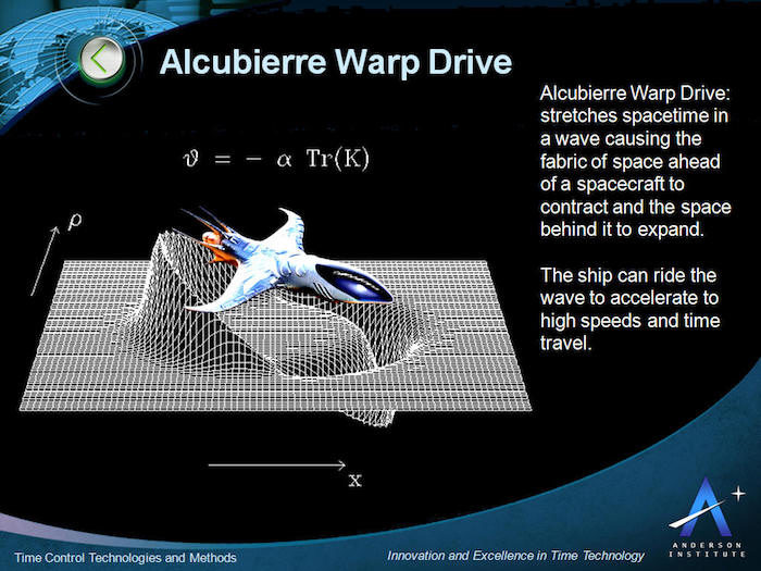 Click to enlarge Alcubierre Warpdrive overview