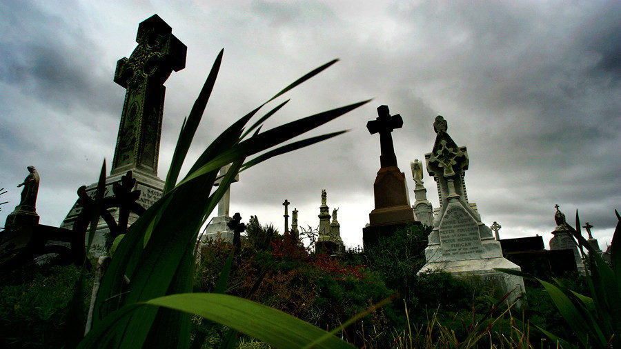 Waverley cemetery in eastern Sydney, Australia
