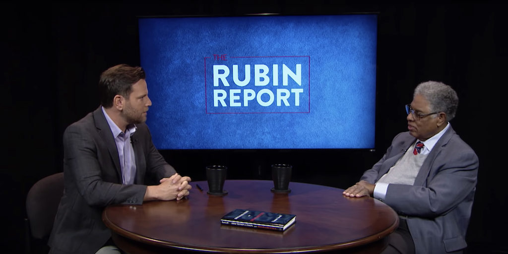 Click to enlarge Dave Rubin and Thomas Sowell