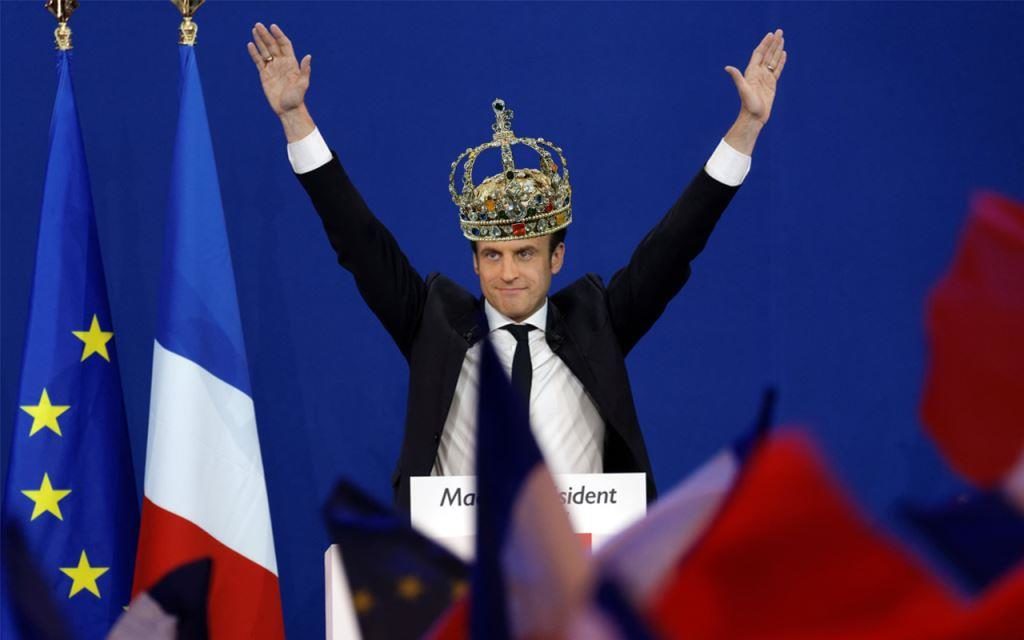 macron king france