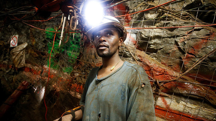 mine shaft south africa