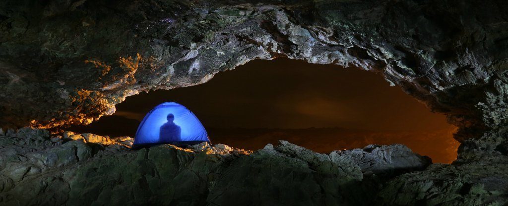 Click to enlarge tent cave