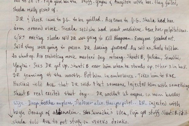 Rajneesh guru papers