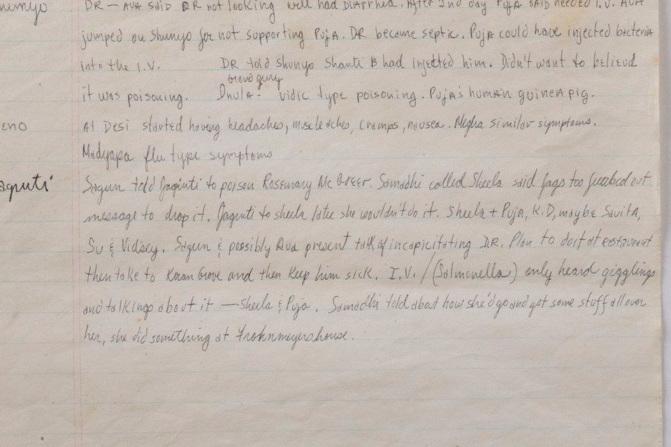 Rajneesh guru papers