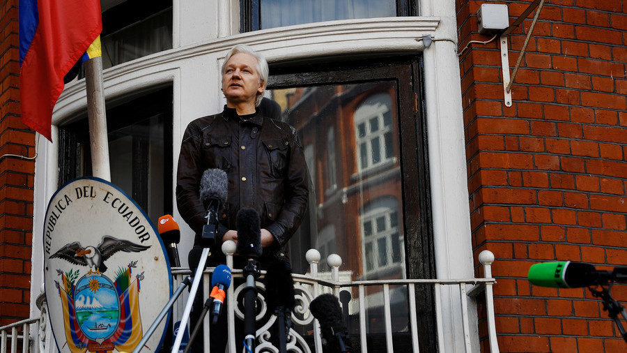 Click to enlarge Julian Assange