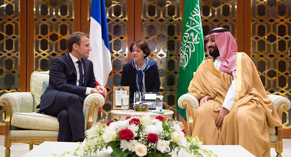 Macron Bin Salman France Saudi