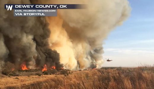 drought fire southwest US