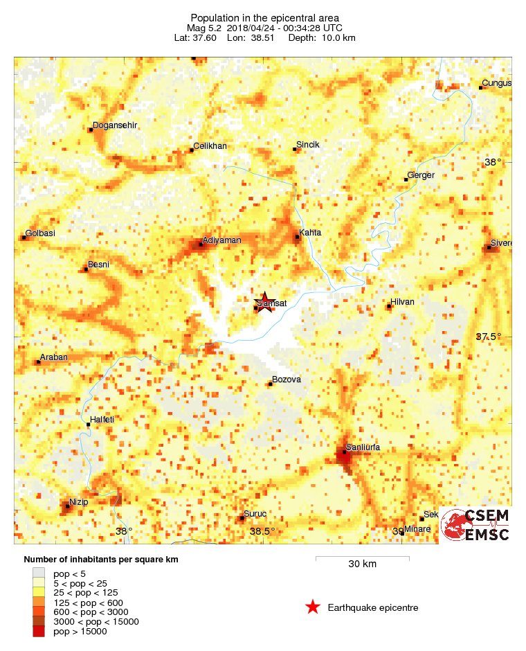 Click to enlarge earthquake turkey 2018 april