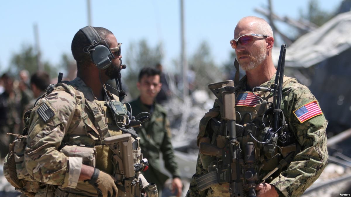 US soldiers in Syria