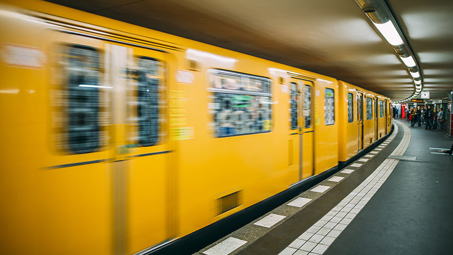 subway train