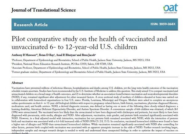 vaccine study