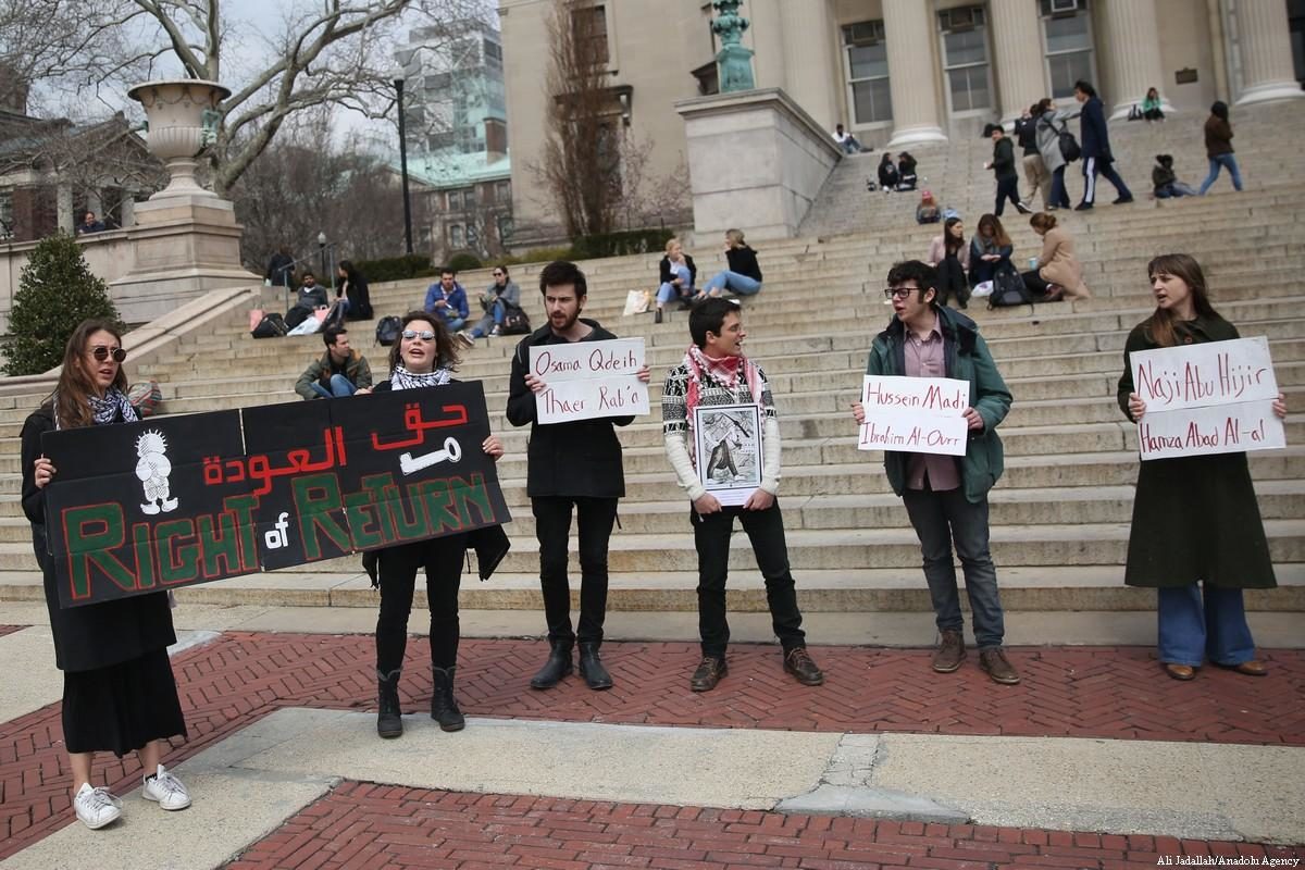 Students Barnard College divest from Israel