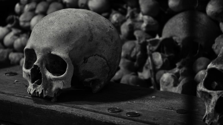 Click to enlarge skull genocide