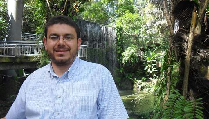 Click to enlarge Fadi al Batsh, Palestinian professor