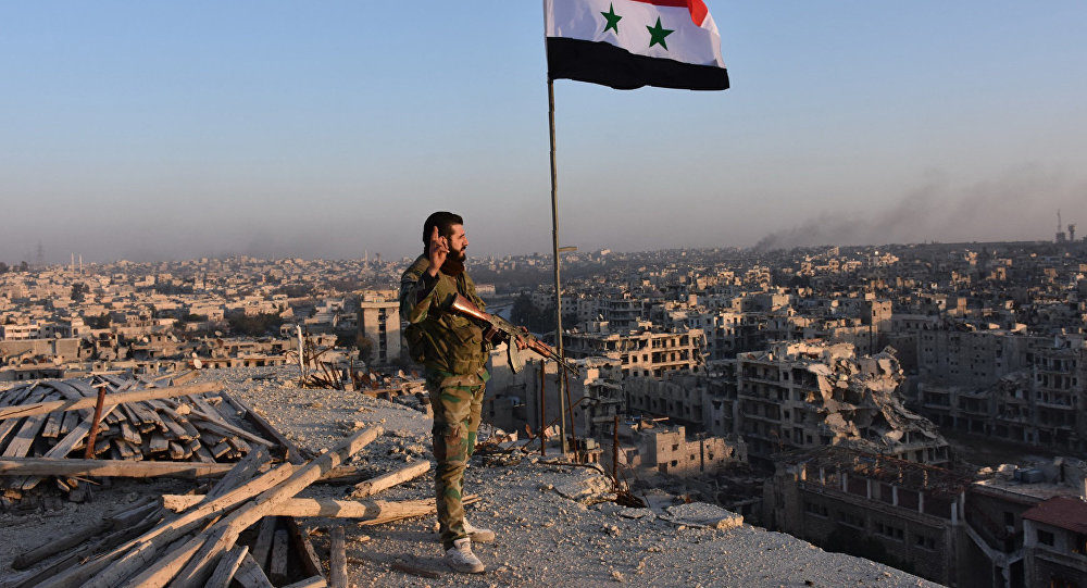 Syrian soldier liberated Syria