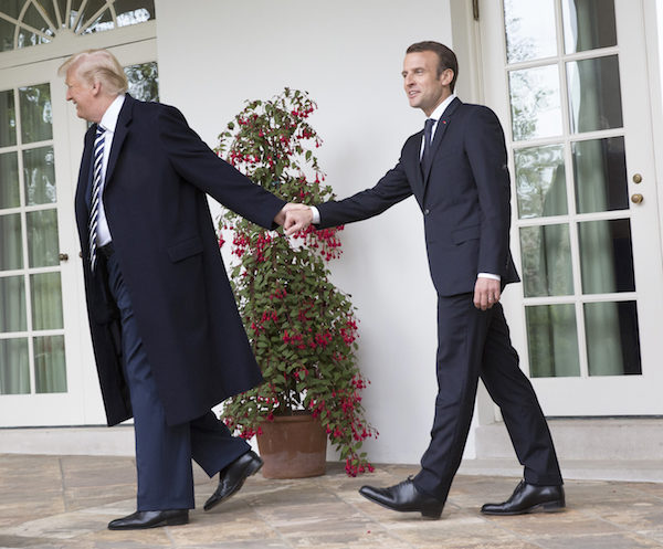 Trump Macron