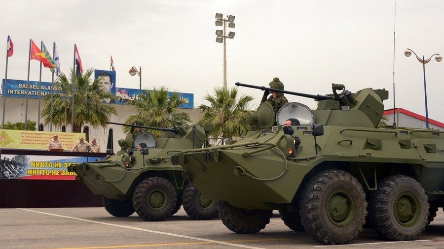 Russian armored vehicles