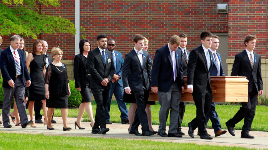 Click to enlarge Funeral of Otto Wambier.
